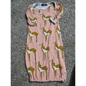 Milkbarn organic cotton gown size 0-3 months